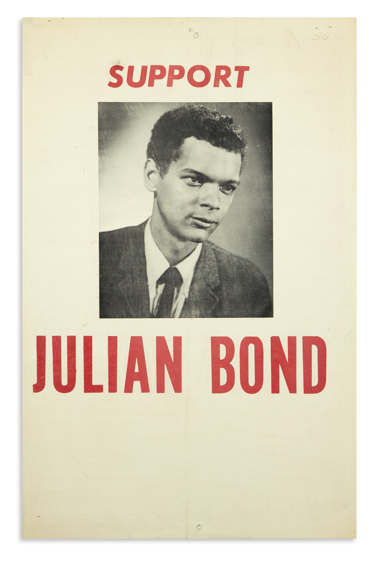 (POLITICS.) Support Julian Bond.